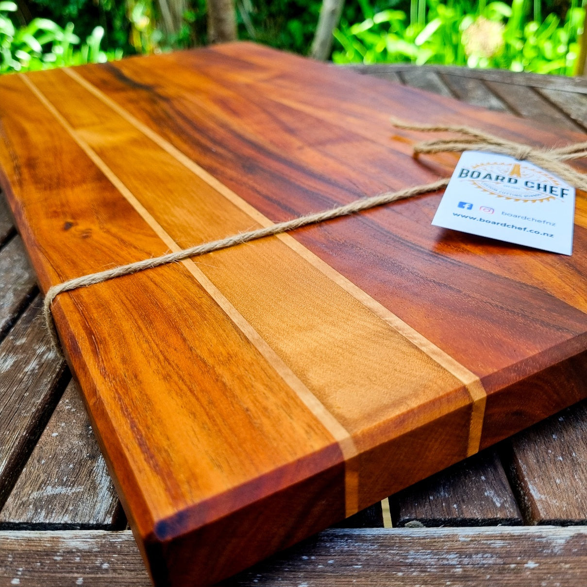 Blackwood & Swamp Kauri Platter Board - Lg